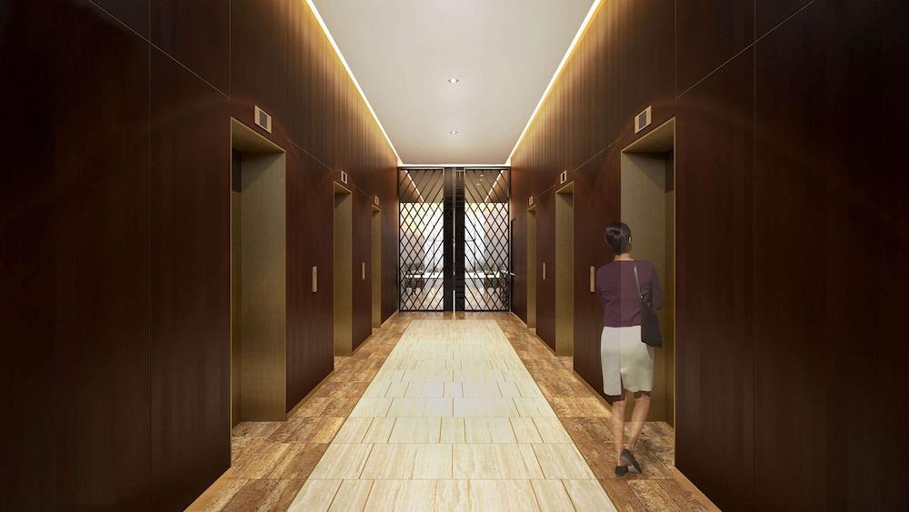 Aleph Doha Residences, Curio Collection By Hilton Luaran gambar The elevators